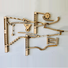 Load image into Gallery viewer, Infinity Trax - Faraday Edition | Laser Cut Wooden Marble Run Digital Download