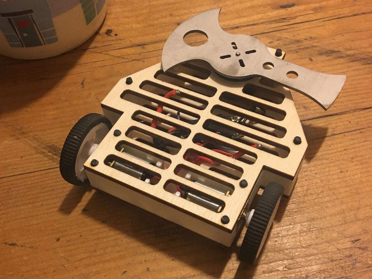 Our first robot fighting event! Deep Make