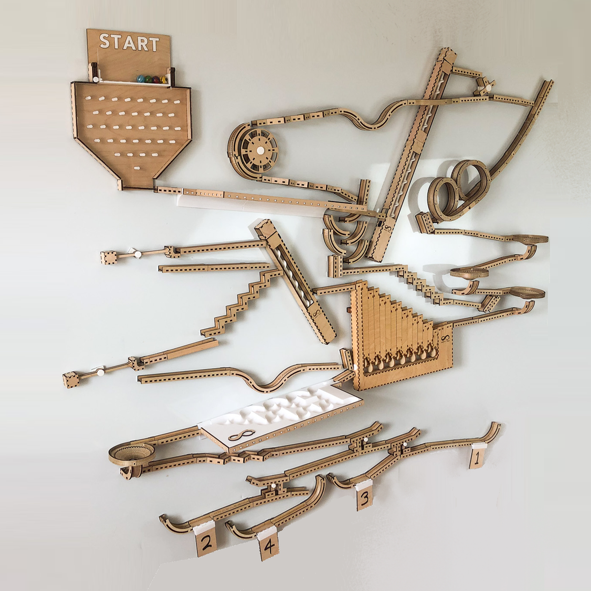Project Infinity Menu Infinity Trax - Complete Catalogue | Laser Cut Wooden Marble Run Digit ...
