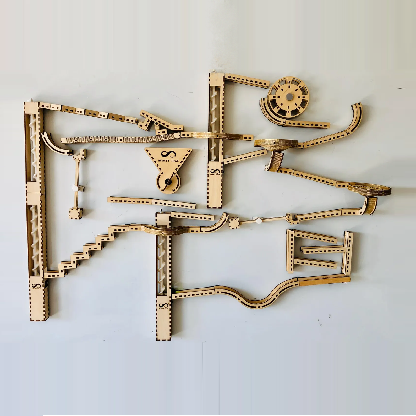 Infinity Trax Trigger Infinity Trax - Faraday Edition | Laser Cut Wooden Marble Run Digital ...